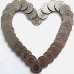 pénz szív